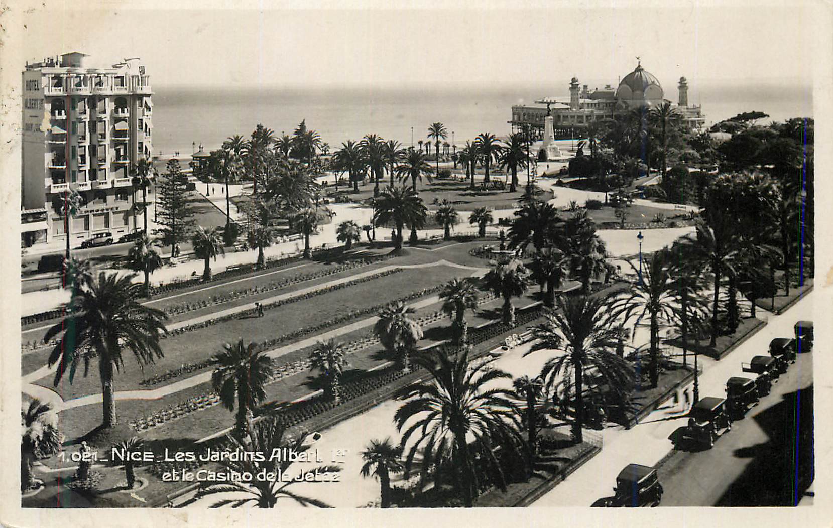 CPM Nice Jardin Albert 1er et le Casino de la Jetee