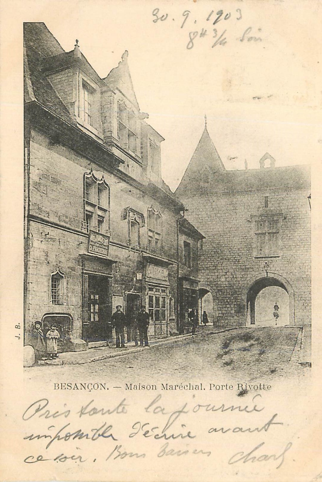 Besançon — Casa Maréchal, Puerta Rivotte
