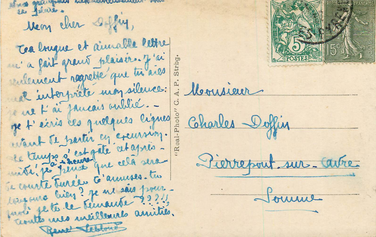 CPA Lourdes La Vallee d'Argeles Vue prise du Pic du Jer — Verso