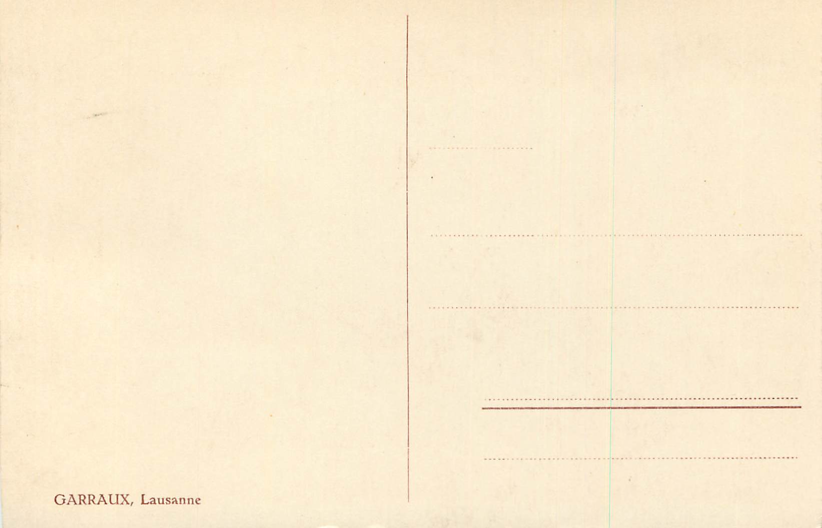 CPM Musee du Vieux Lausanne Eveche Salle au 2 Etage — Rückseite
