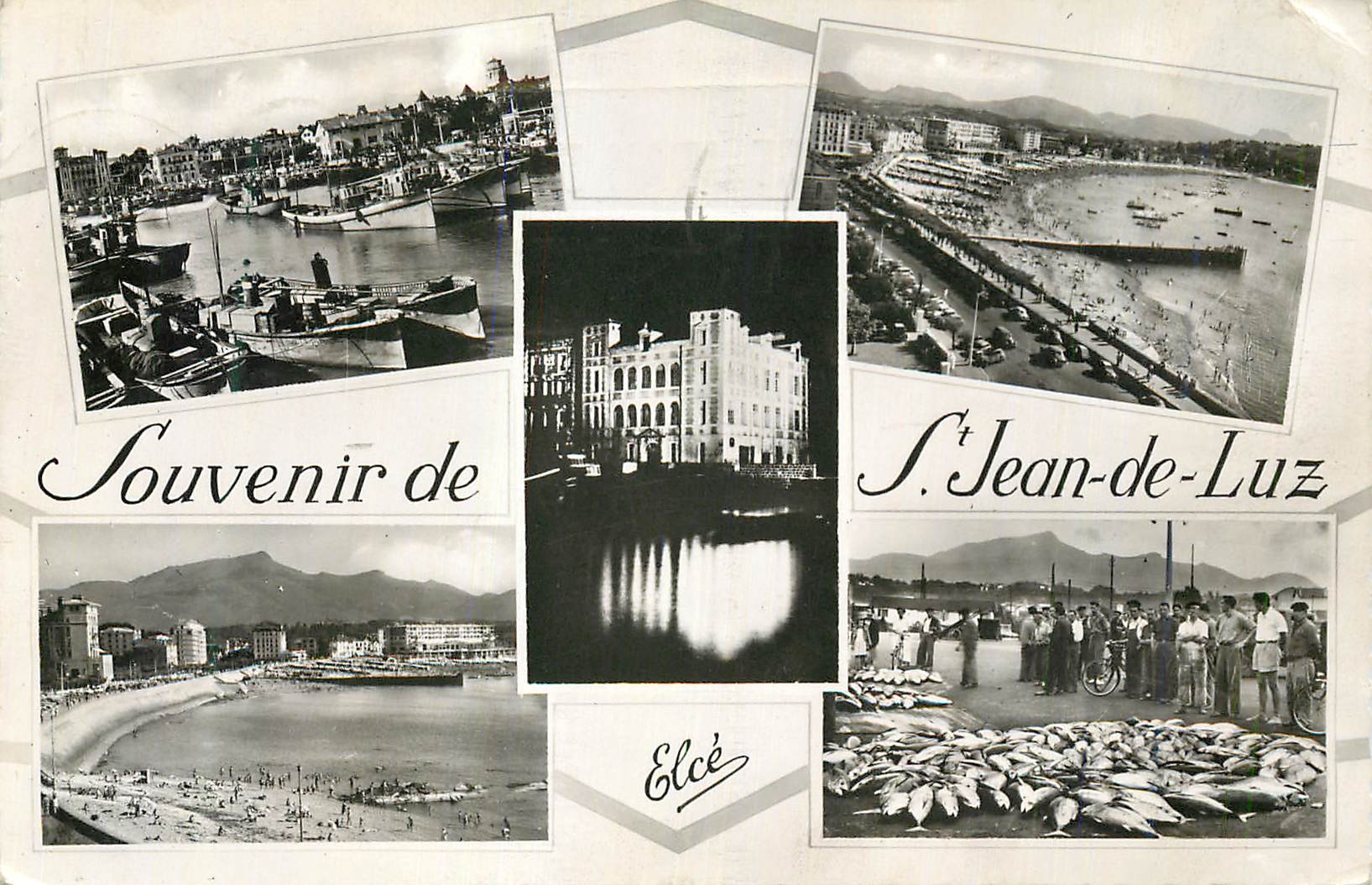 Sant Jean-de-Luz — Souvenir de — Éditeur Elcé