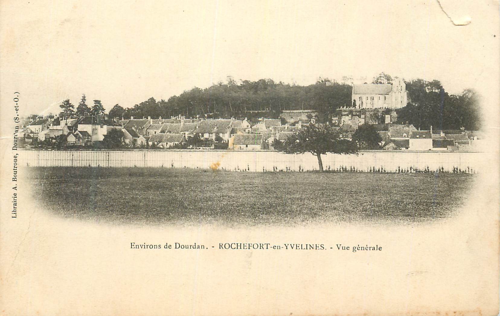 CPA Environs de Dourdan Rochefort en Yvelines Vue Generale