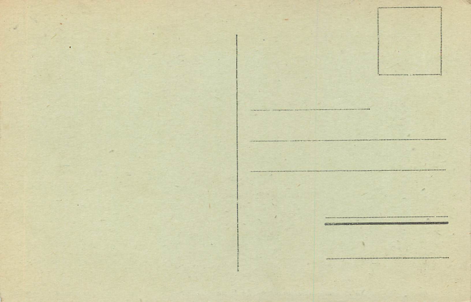 CPA Lyon N D de Fourviere La Facade — Verso