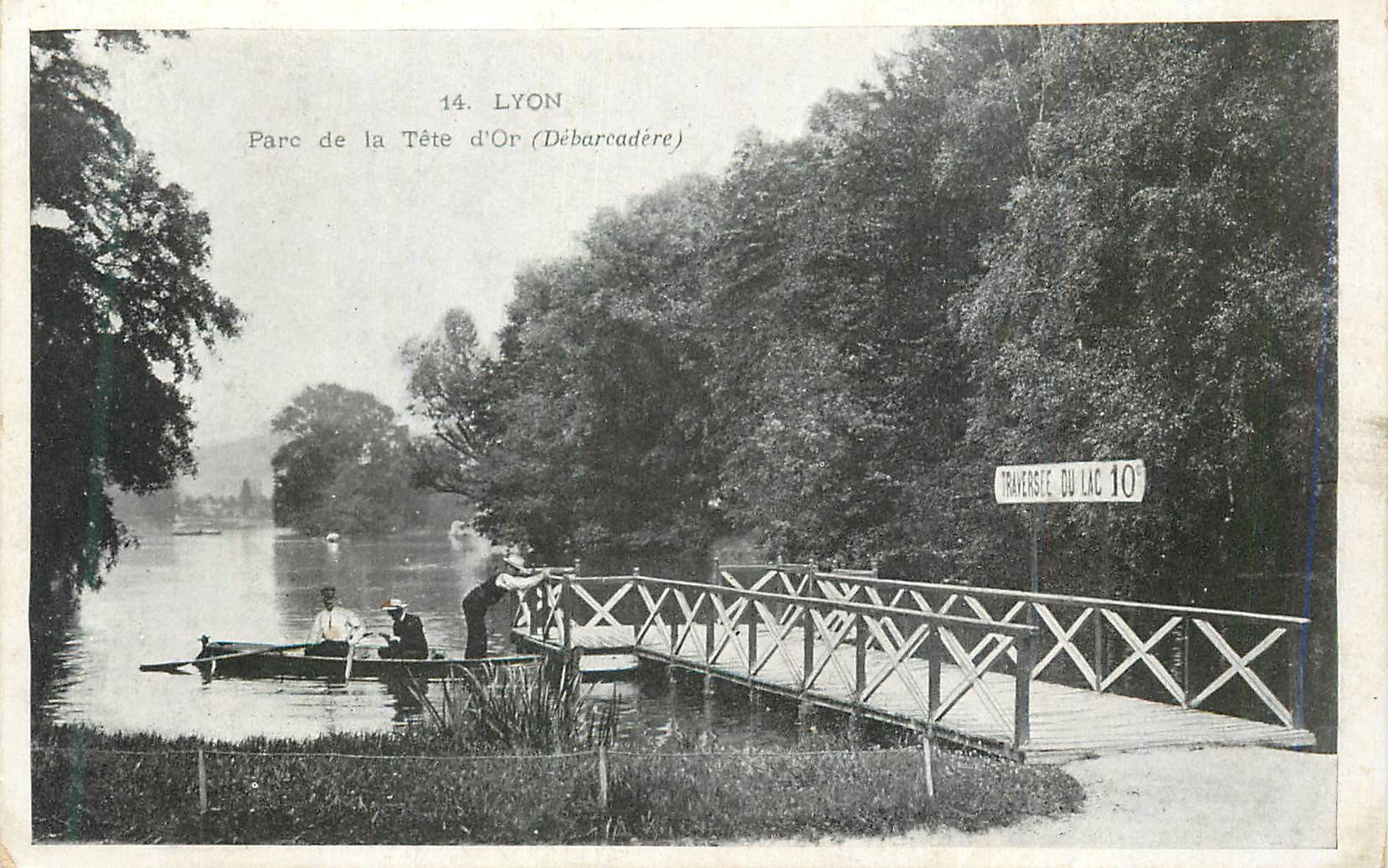 CPA Lyon Parc de la Tete d'Or (Debarcadere)