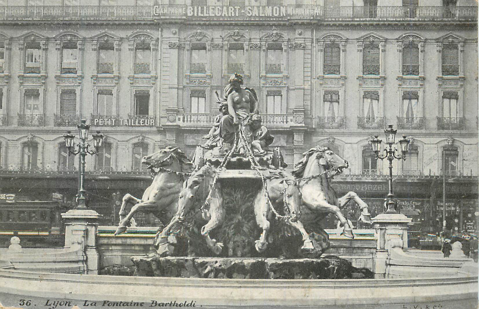 CPA Lyon La Fontaine Bartholdi