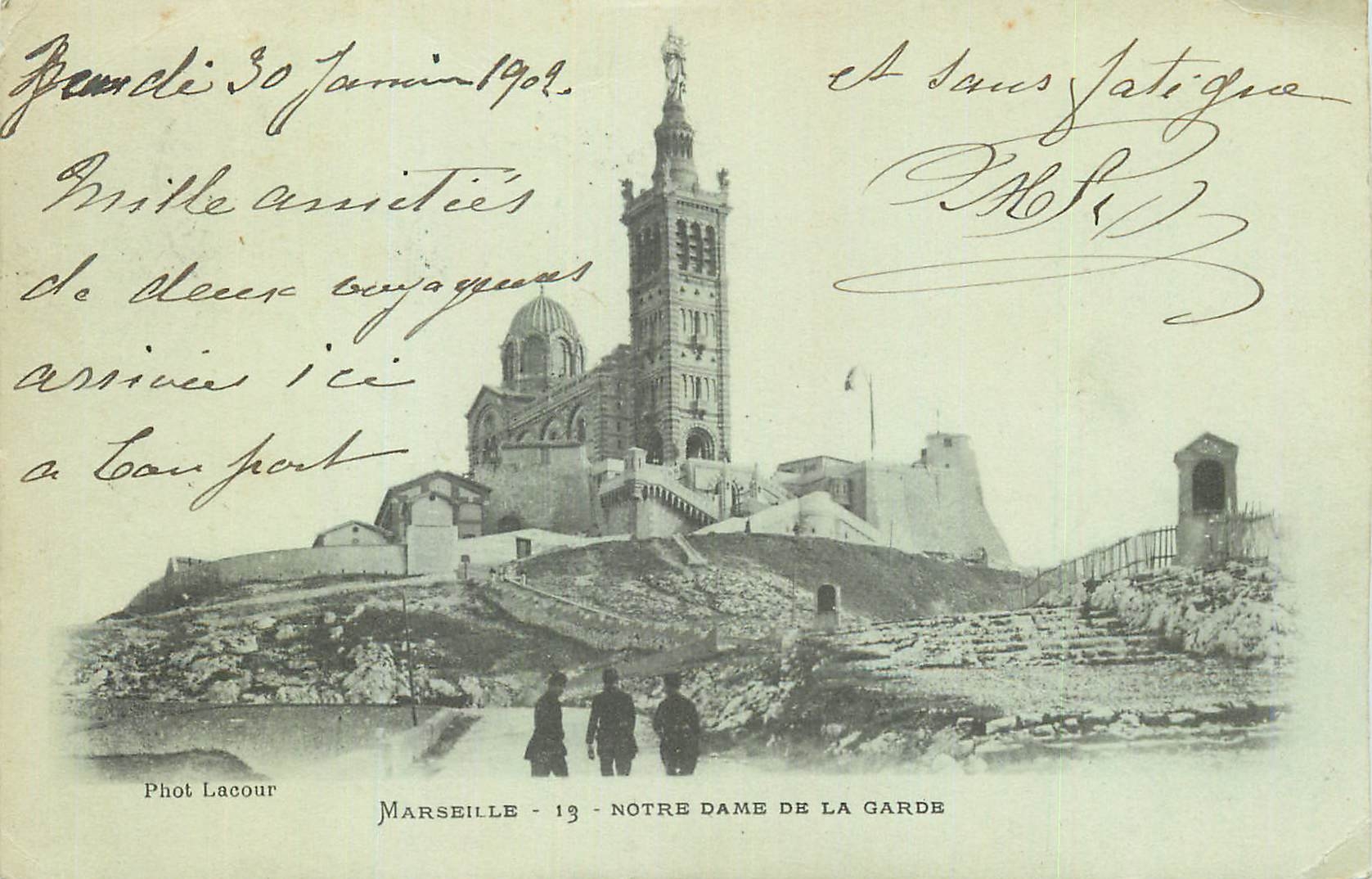 Marsiglia - Basilica di Notre-Dame de la Garde — Phot Lacour n°13