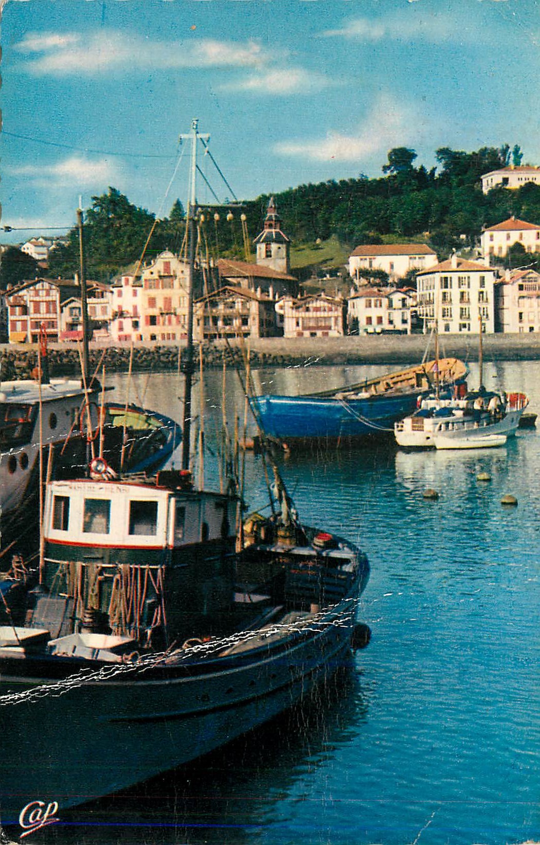 Ciboure - Port et Quai Ravel — éditeur LUMICAP, n° 1434