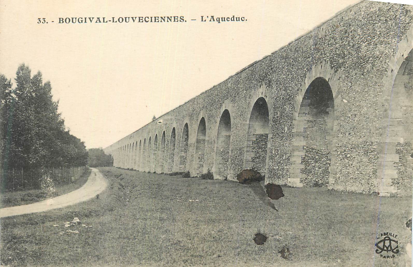 CPA Bougival Louveciennes L'Aqueduc