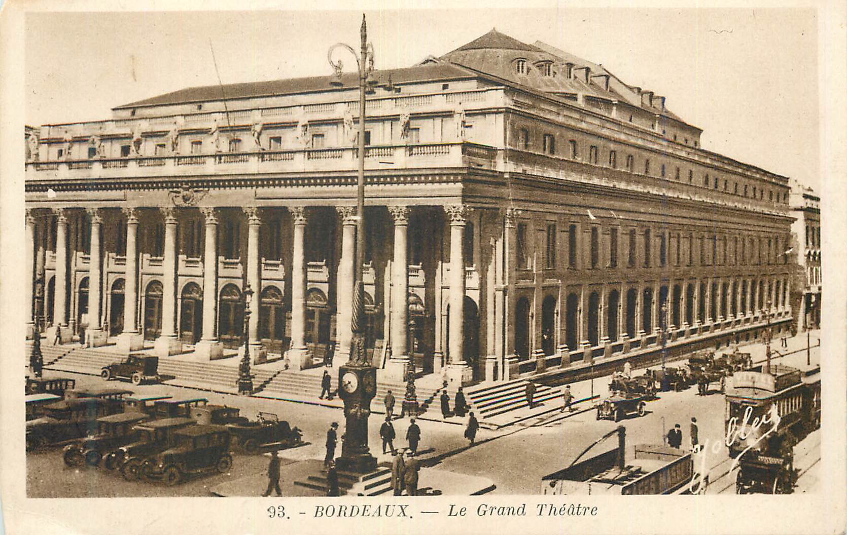 CPA Bordeaux Le Grand Theatre