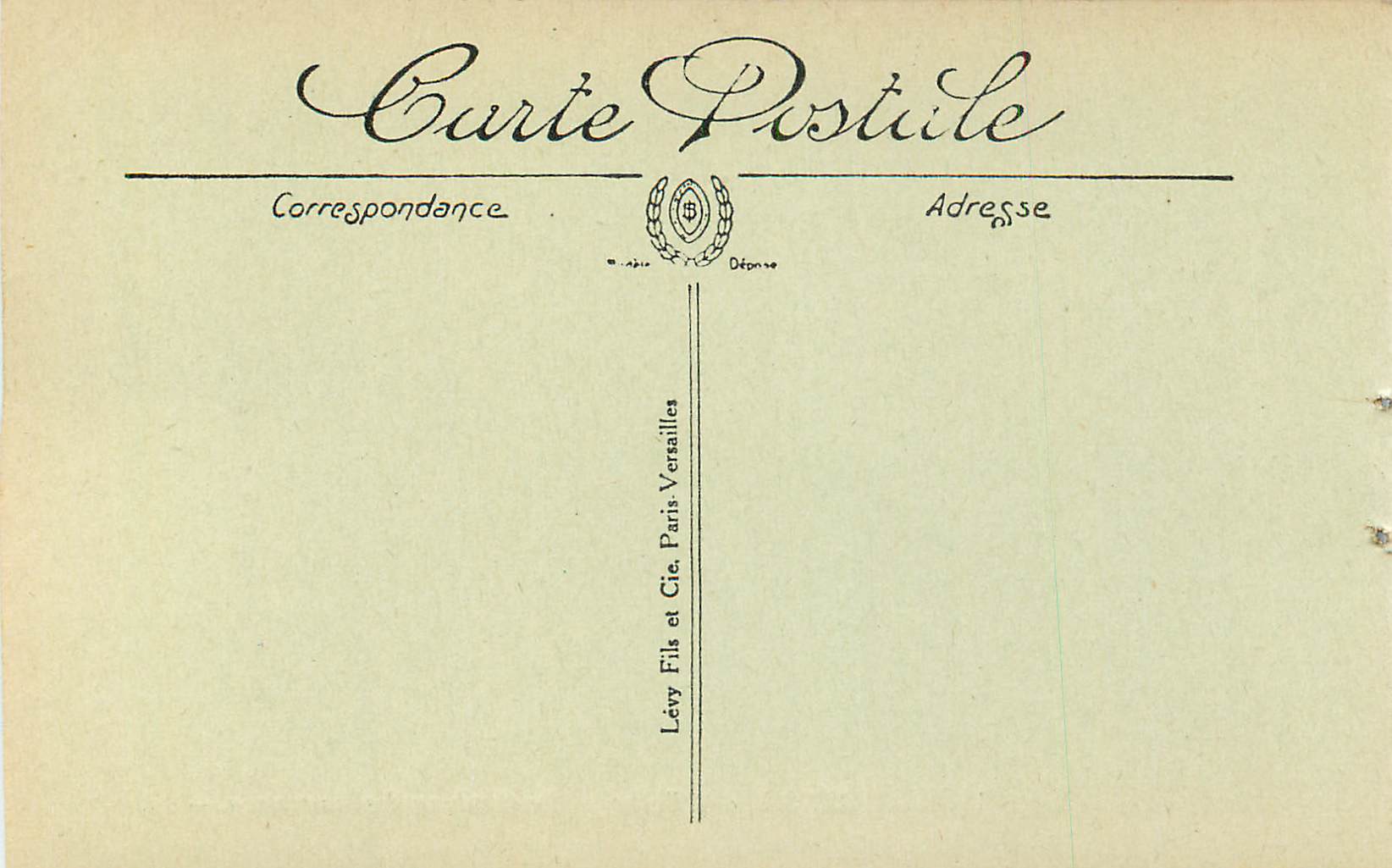 CPA Montresor L'Eglise Le Tableau des Bastarnay — Rückseite