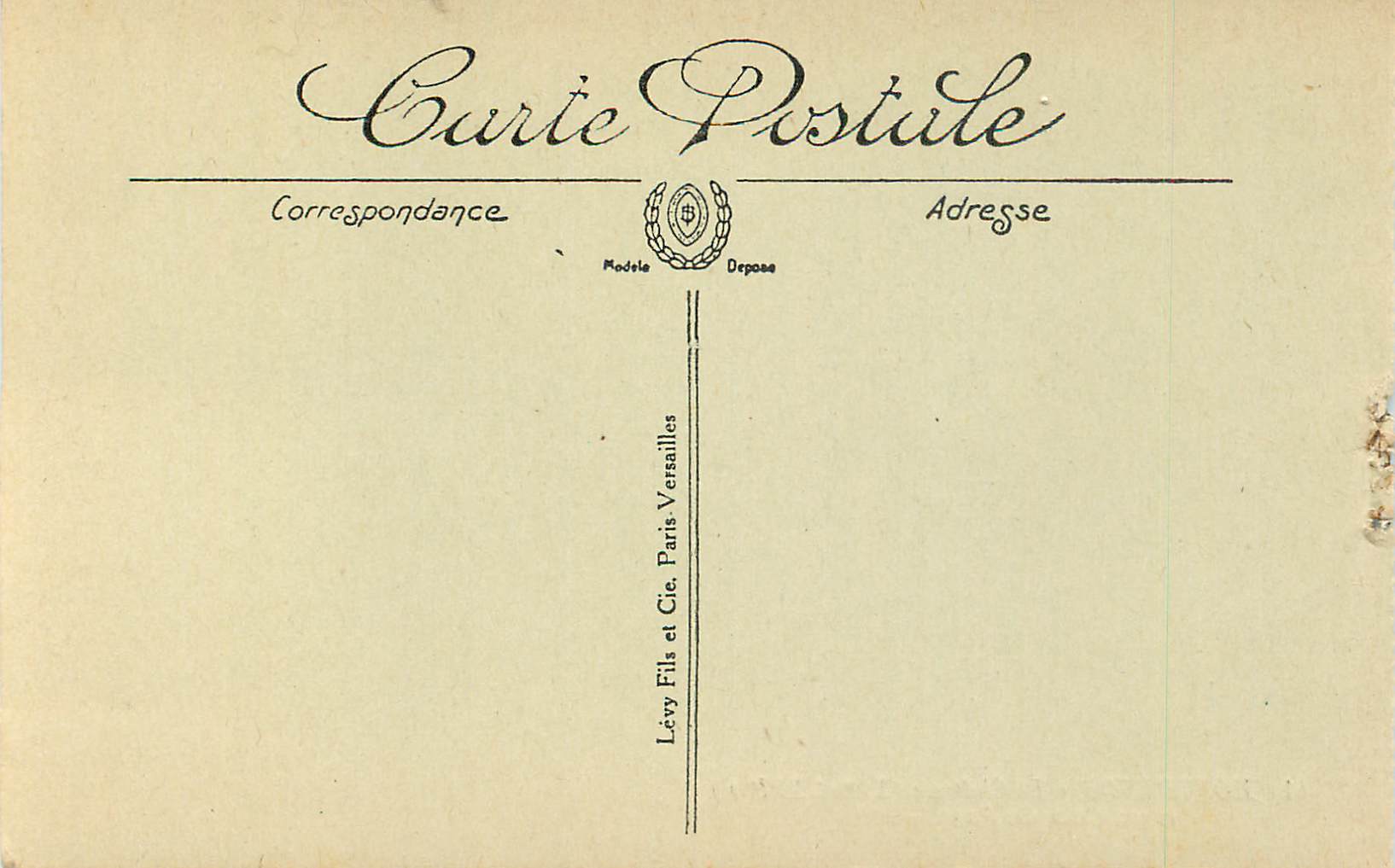 CPA Montresor Le Chateau (XVe et XVIe Siecles) et Un Coin du Parc — Rückseite