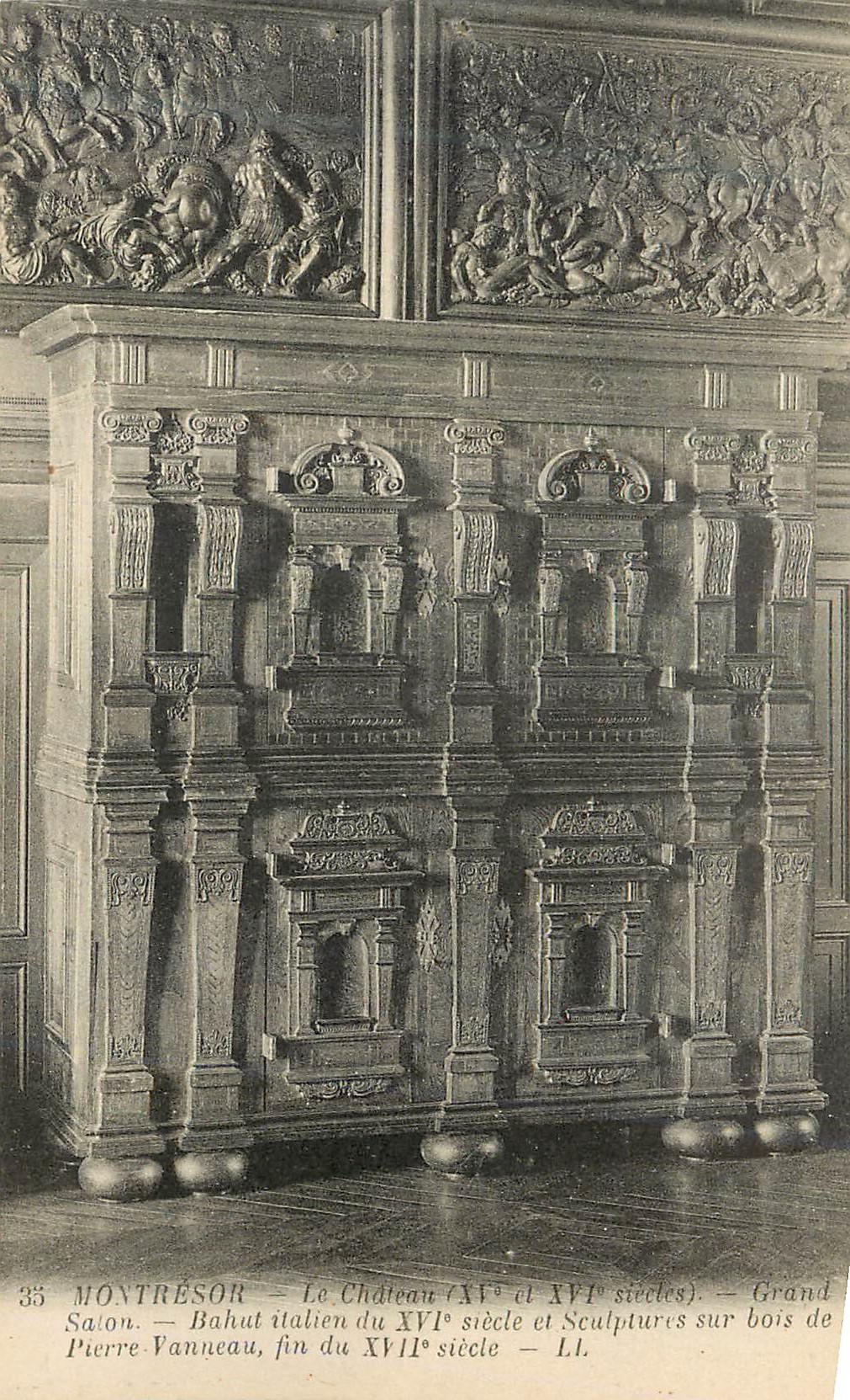 CPA Montresor Le Chateau (XVe et XVIe Siecles) Grand Salon