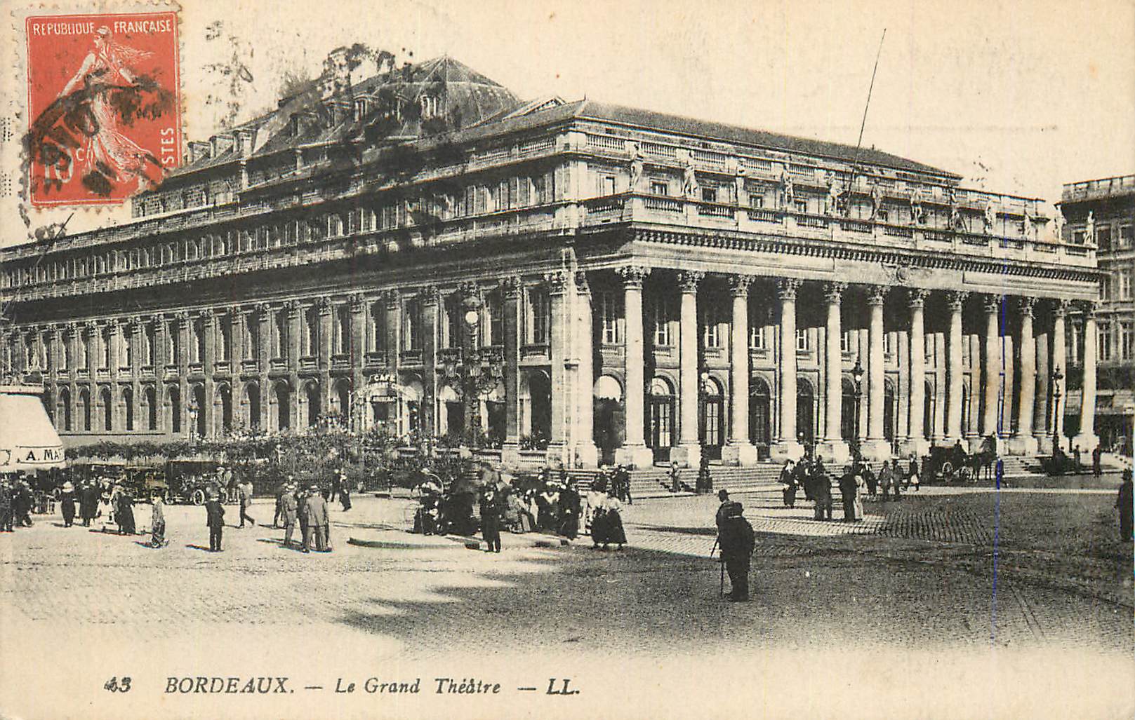CPA Bordeaux Le Grand Theatre