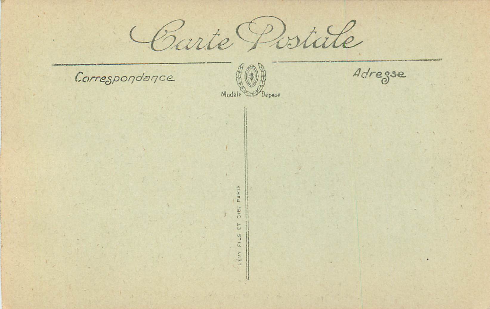 CPA Bordeaux Panorama Pris de la Tour Saint Michel LL — Verso