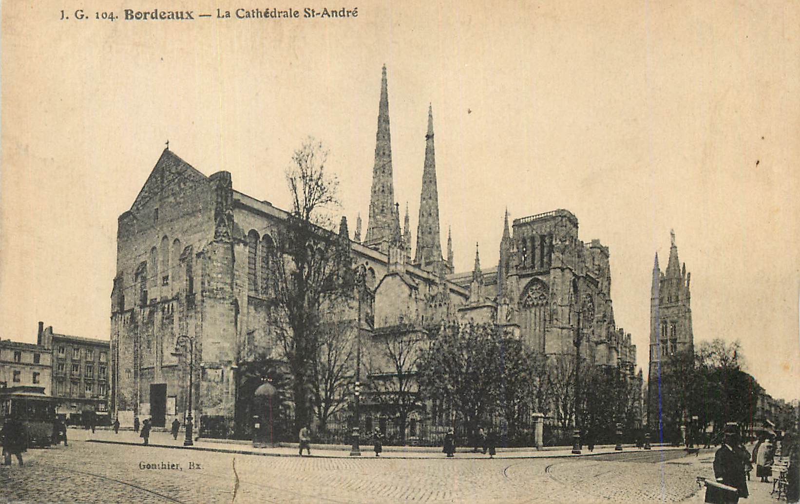 CPA Bordeaux La Cathedrale St Andre 