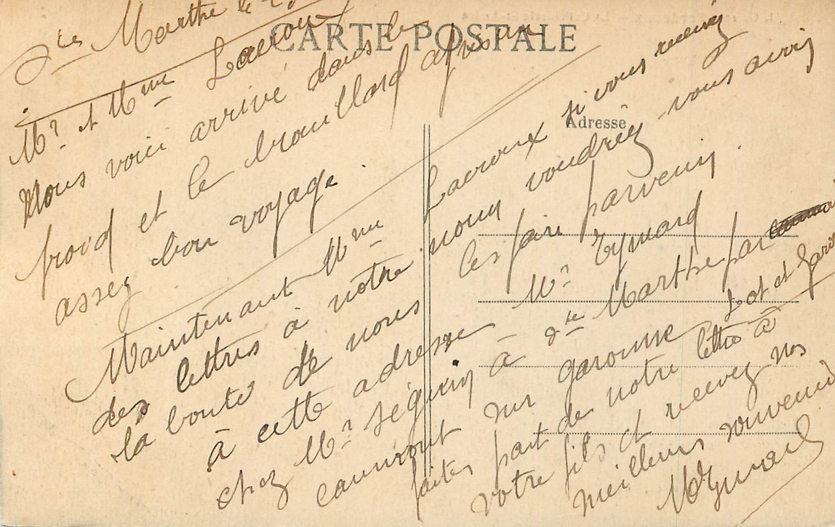 CPA Bordeaux La Cathedrale St Andre  — Verso