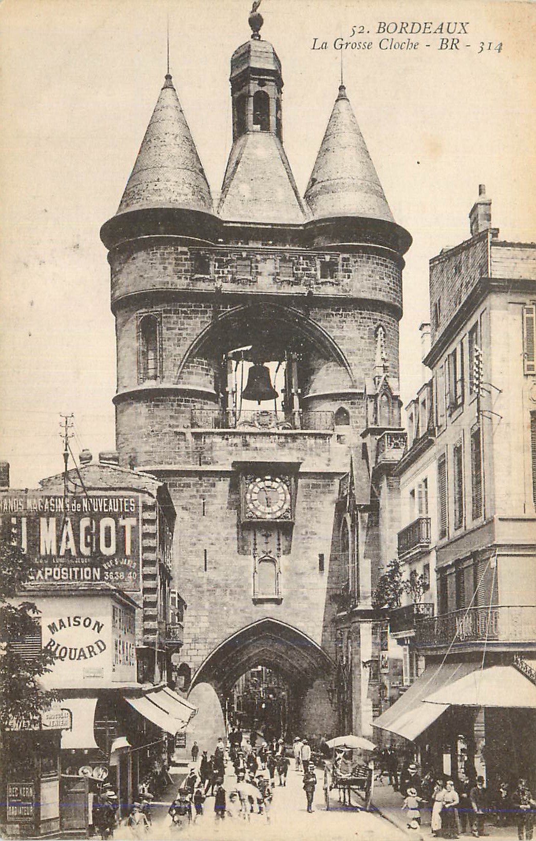 La Grosse Cloche — Bordeaux — éditeur BR 314