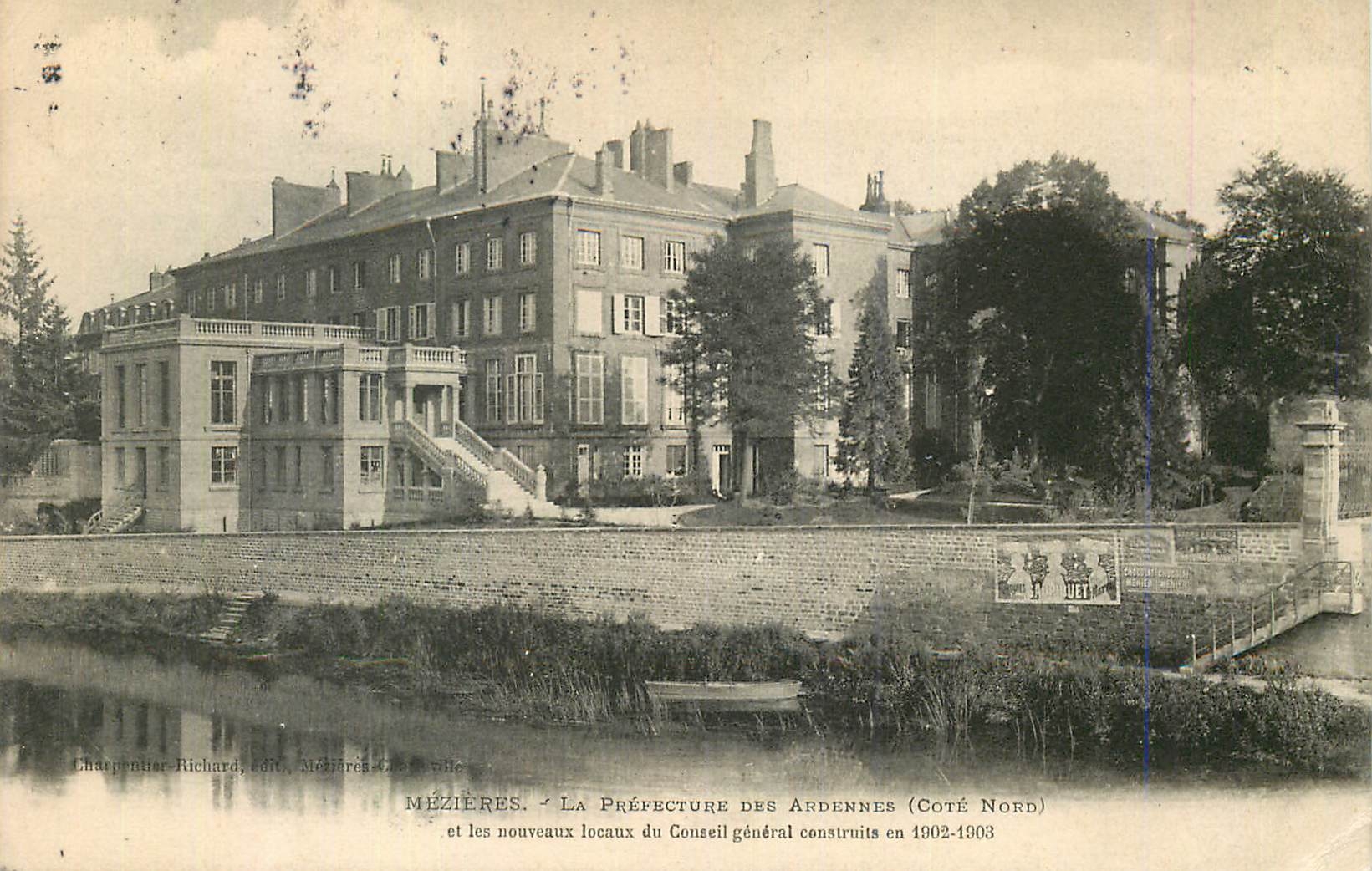 CPA Mezieres La Prefecture des Ardennes (Cote Nord)