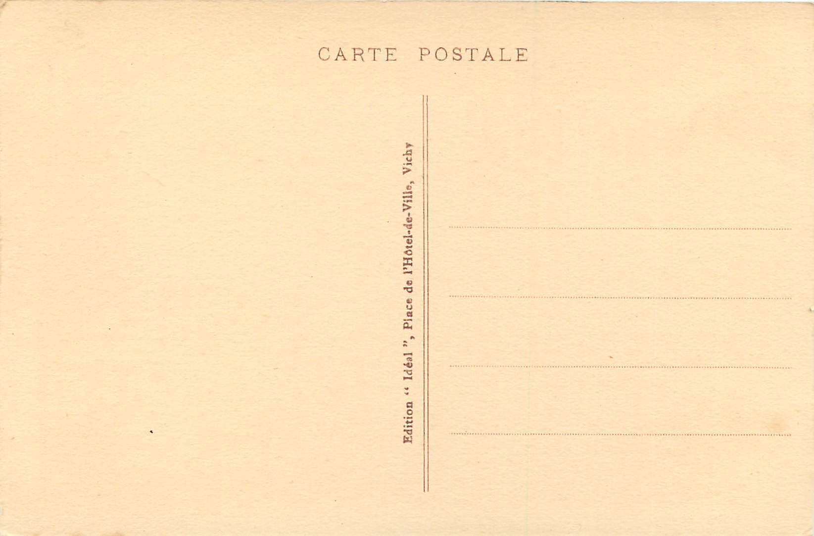 La Chaise-Dieu — Die Alte Pforte der Abtei — Édition Idéal — Rückseite