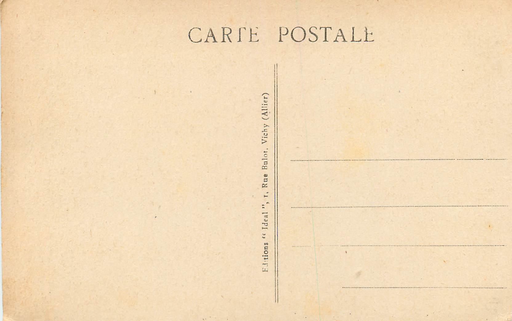 Le Puy - Porte et Rue Saint-Georges — La Haute-Loire pittoresque — Éditeur Idéal, n° 8045 — Verso