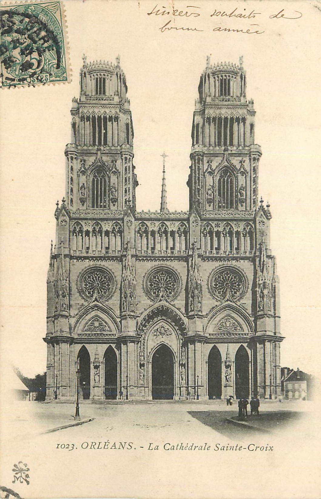 CPA Orleans La Cathedrale Sainte Croix