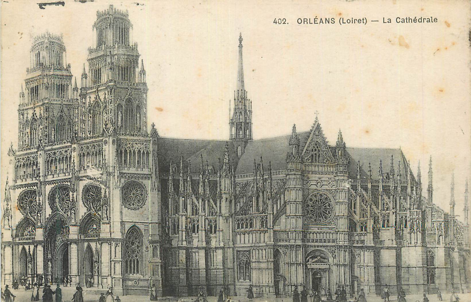 CPA Orleans (Loiret)La Cathedrale