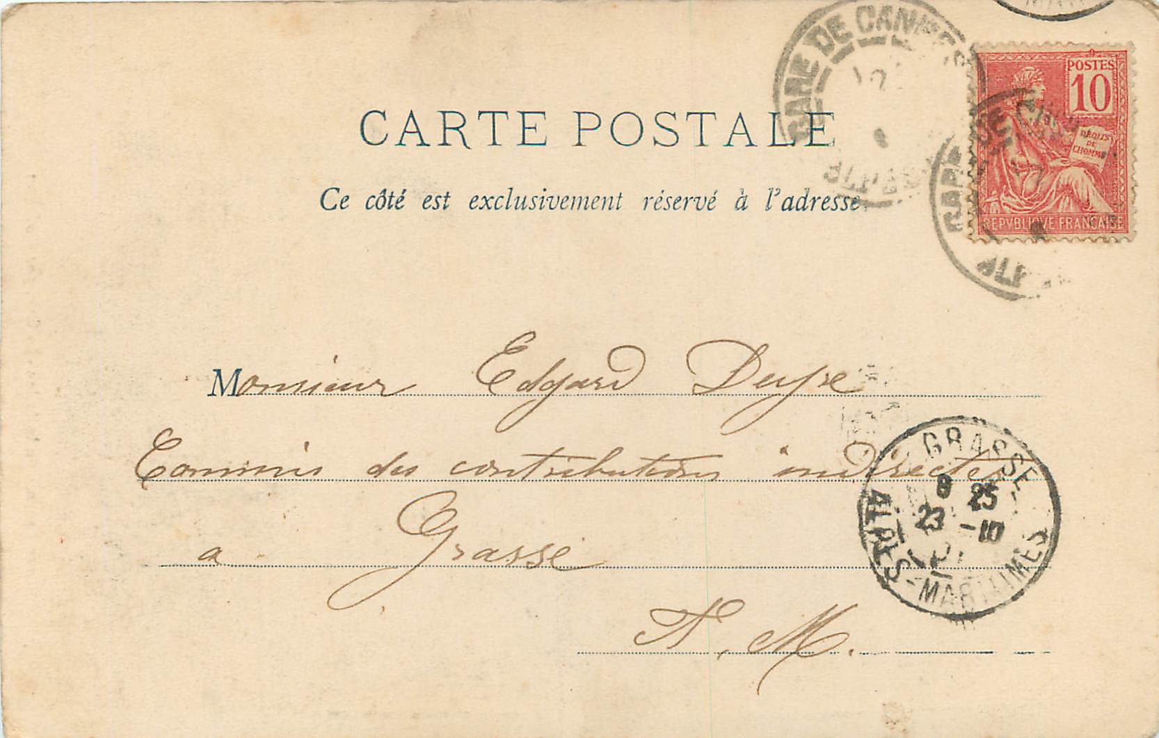 Monte Carlo - Salle de Jeu - Le Soir, par Hodebert — Édition Glietta, n° 532 — Rückseite
