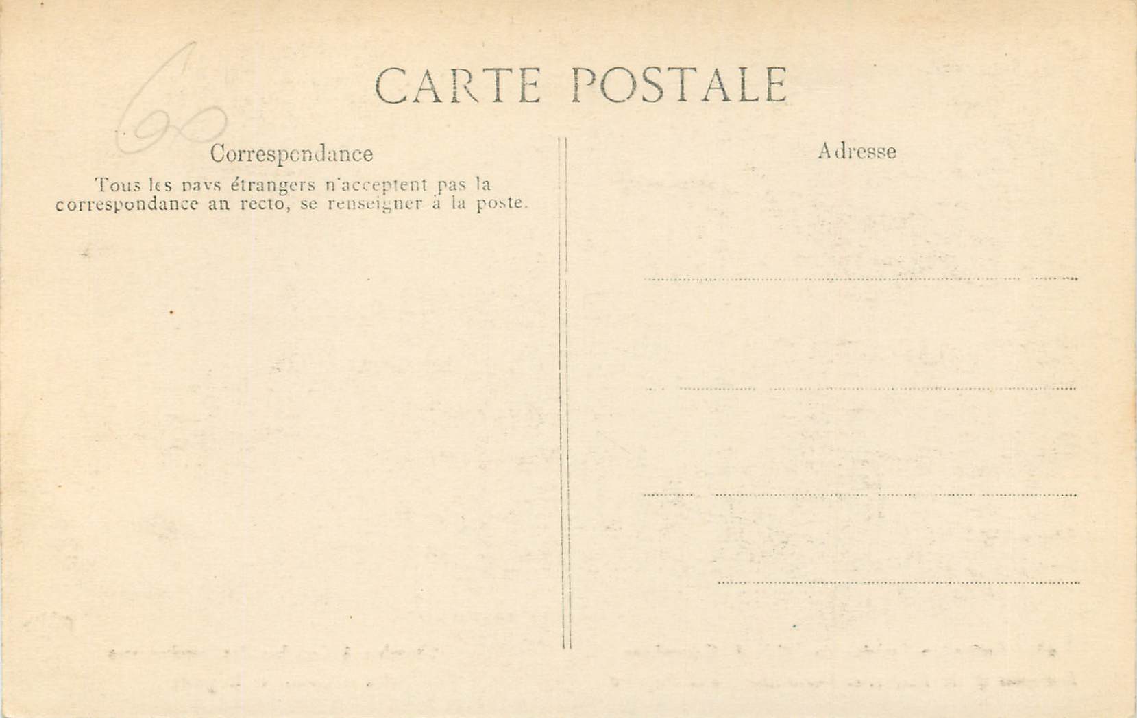 Chambre à Coucher des Impératrices Marie-Louise et Eugénie — Collection Spéciale du Palais de Compiègne — Édition EBD — Rückseite
