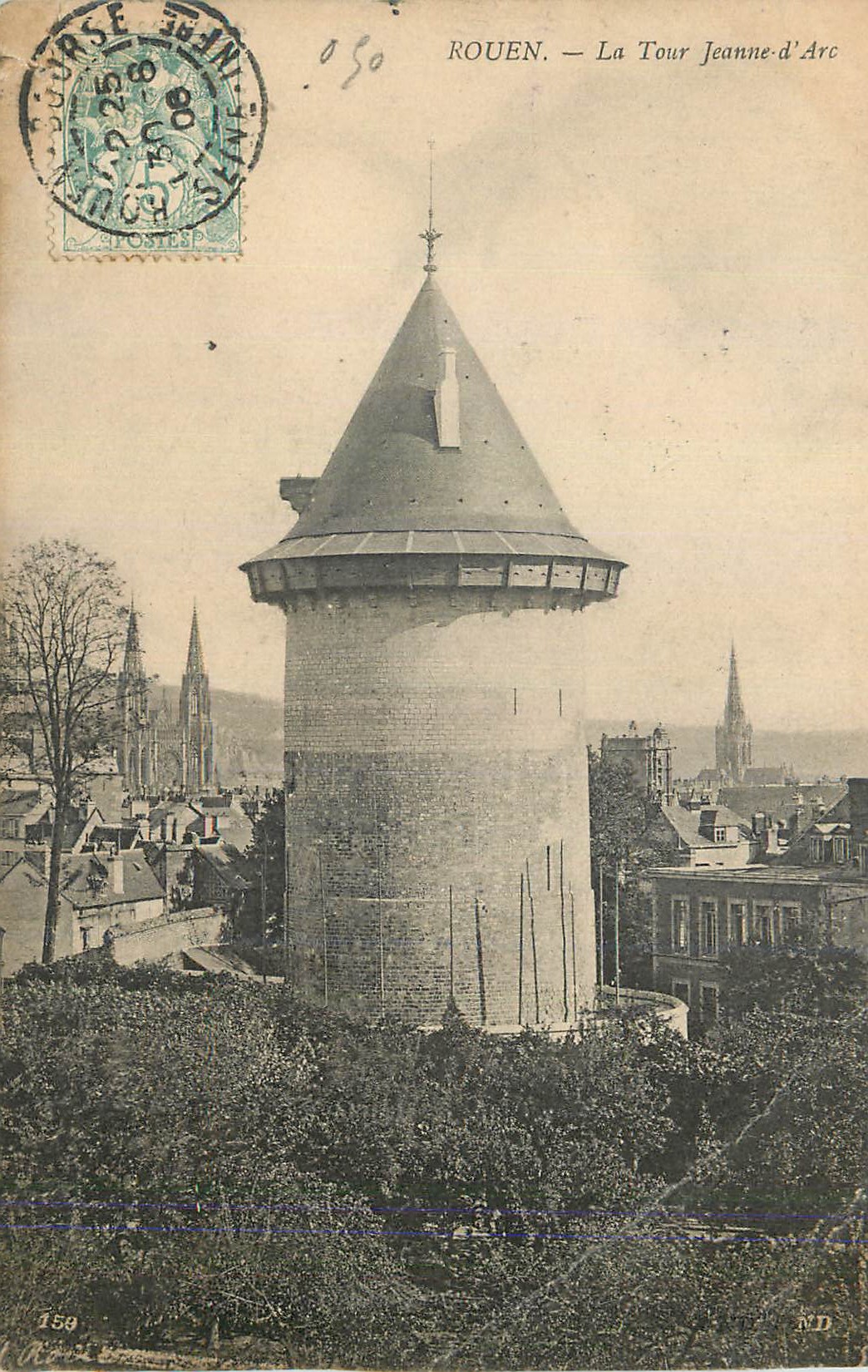 CPA Rouen La Tour Jeanne d'Arc
