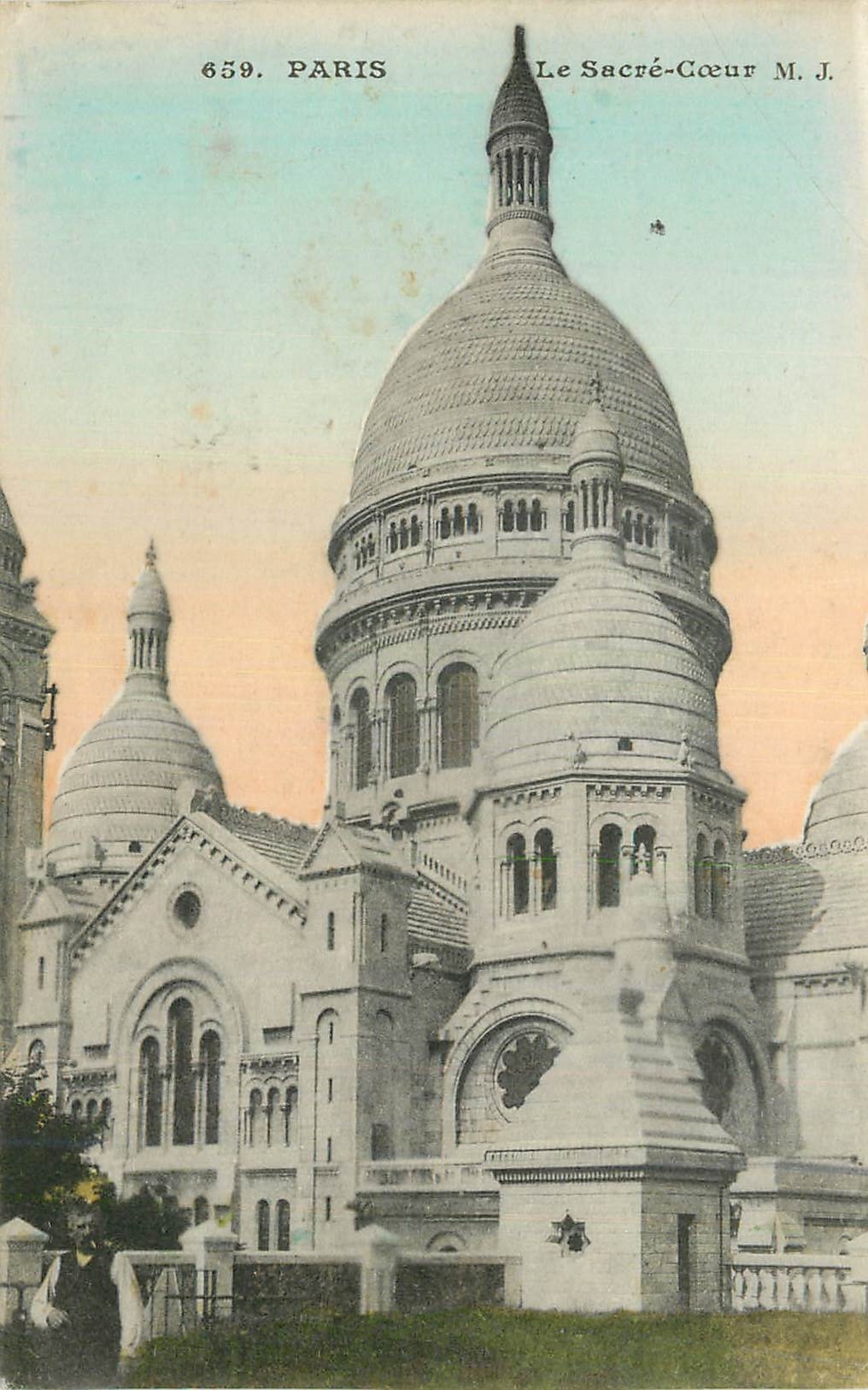 CPA Paris Le Sacre Coeur M J