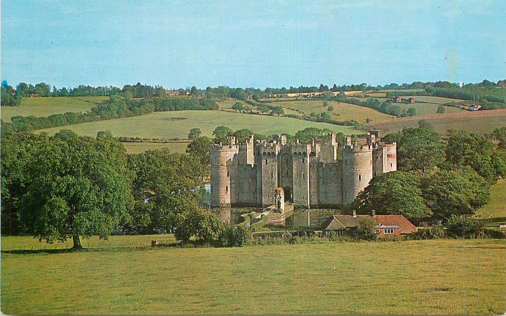 CPM Bodiam Caste Built in the 14th Century Situated in the Heart of Sussex Downs
