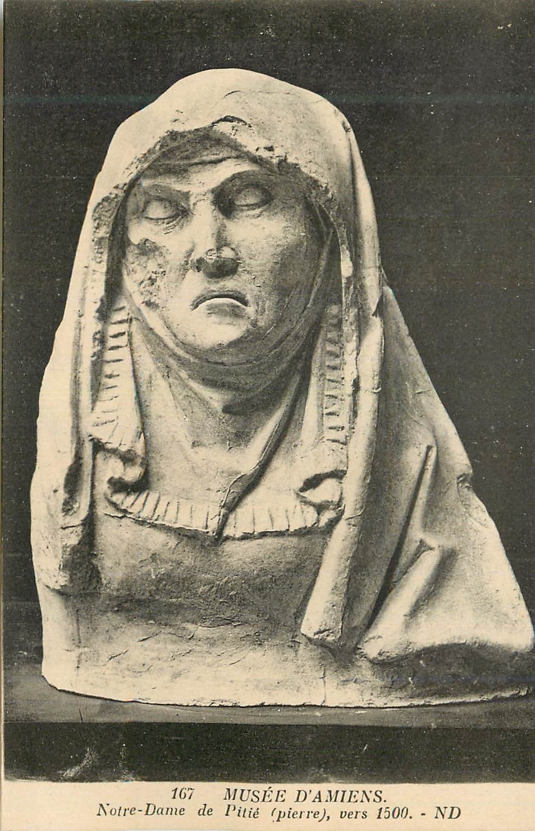 CPA Musee d'Amiens Notre Dame de Pitie (Pierre) Vers 1500 ND