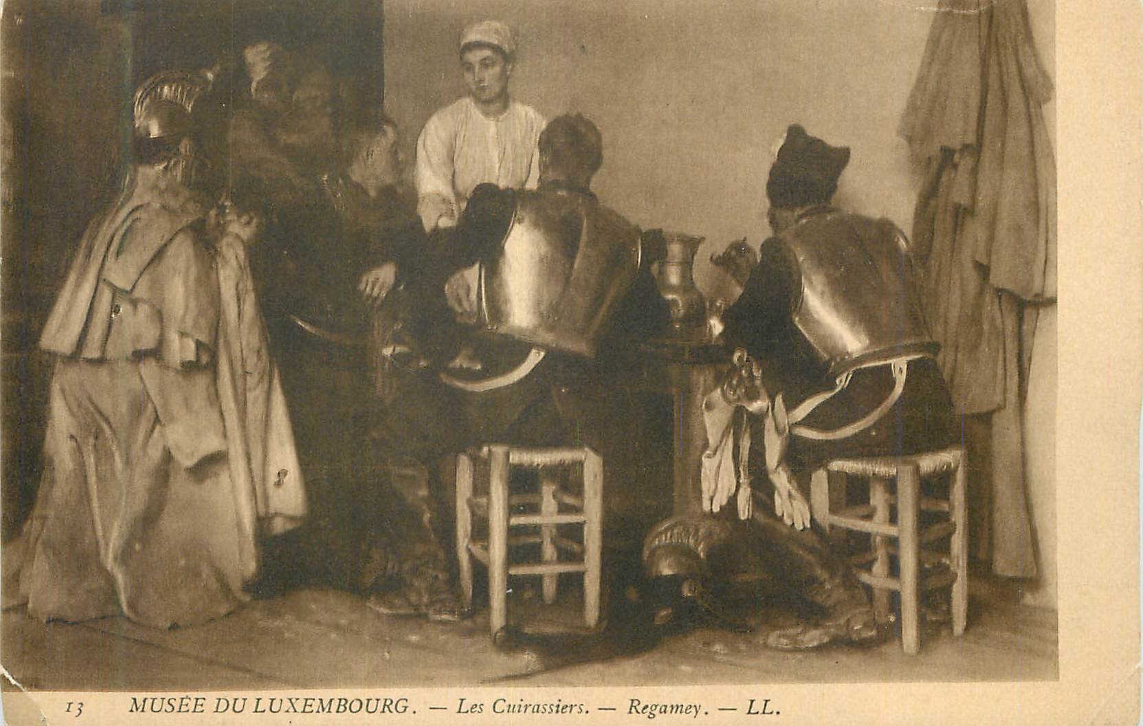 CPA Musee du Luxembourg Les Cuirassiers Regenay