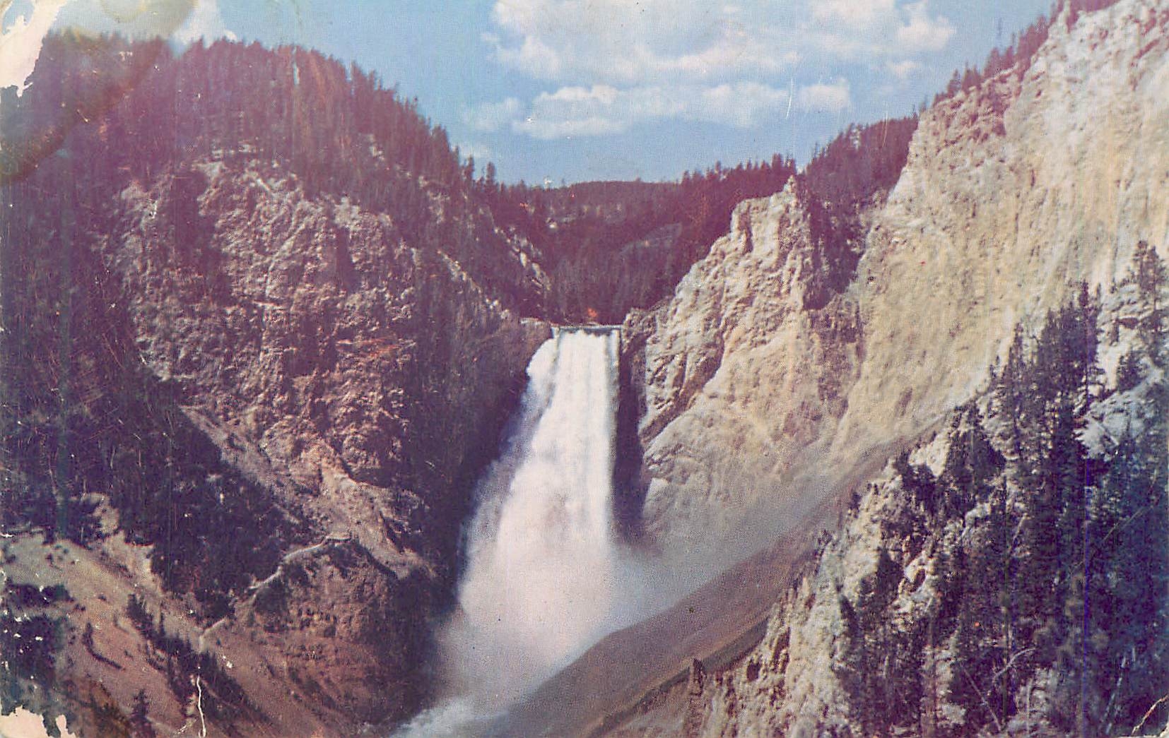 CPA Lower Falls of the Yellowstone