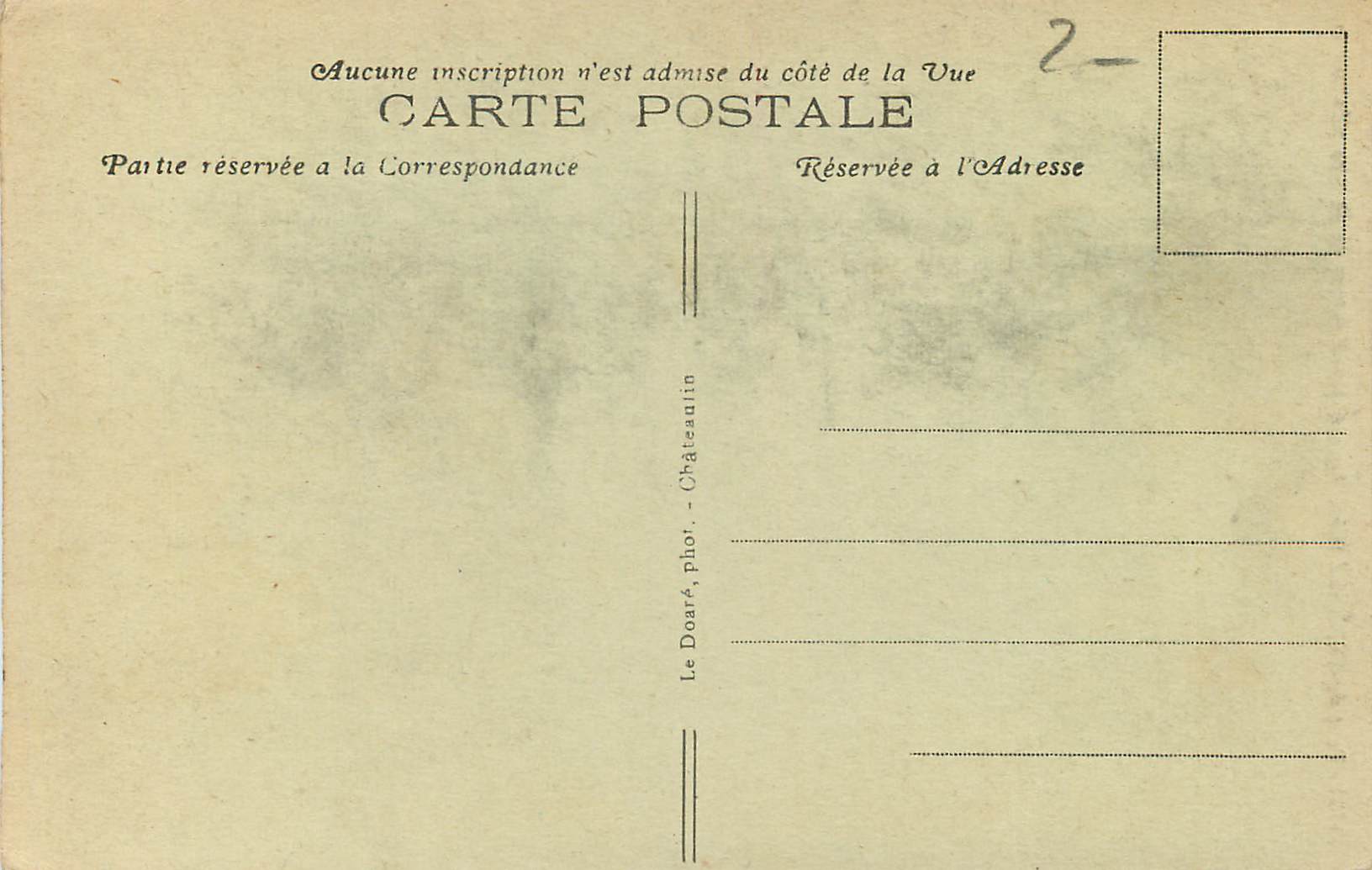 CPA Pont de Terenez (Cote Rosnoen) Hauteur de Chaque Pile 68 m — Rückseite