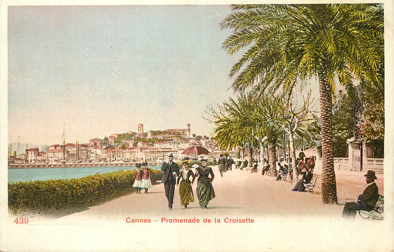 CPA Cannes Promenade de la Croisette