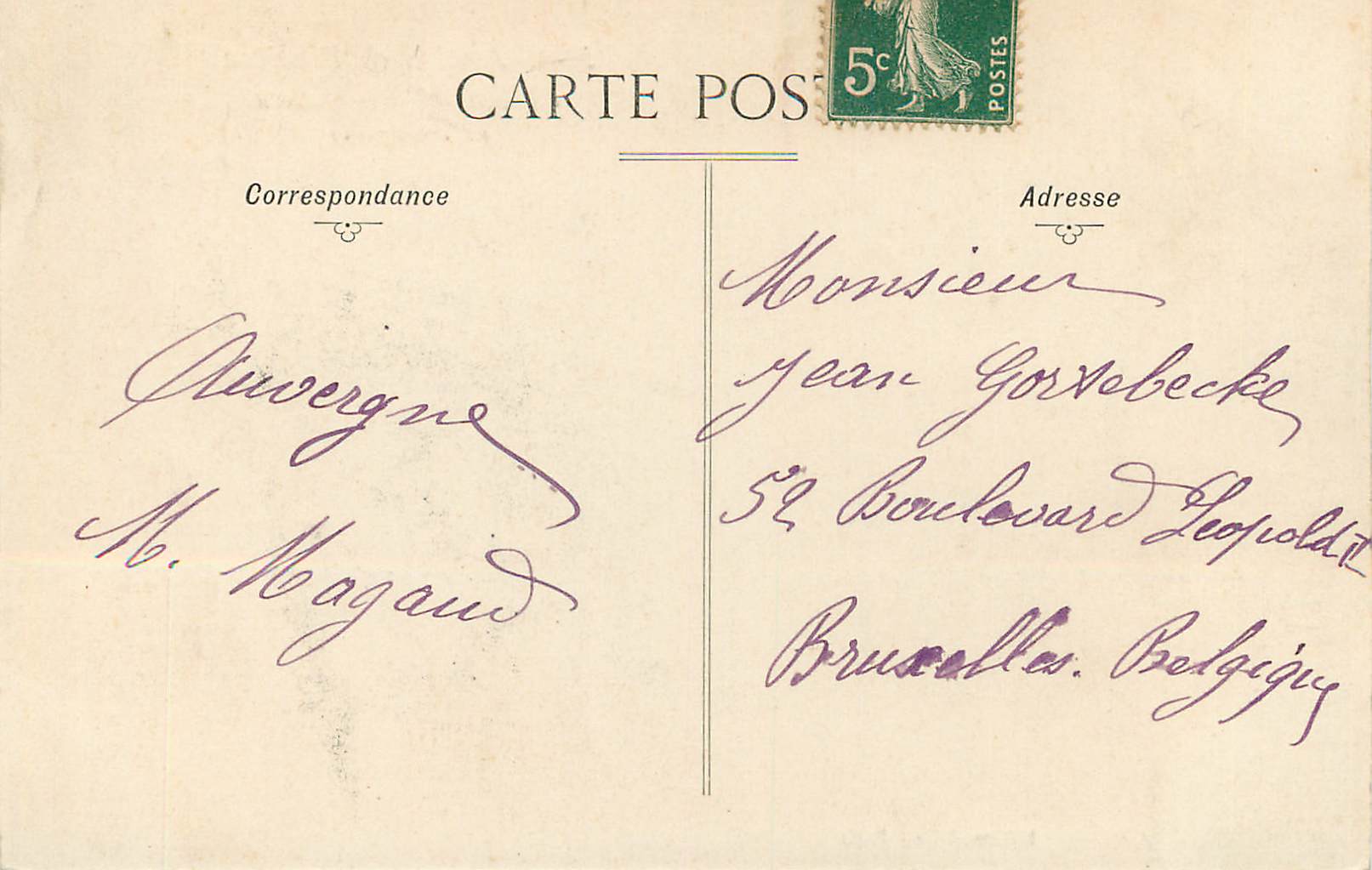CPA Abside de l'Eglise de Royat les Bains (P de D) L'Hirondelle Paris — Rückseite