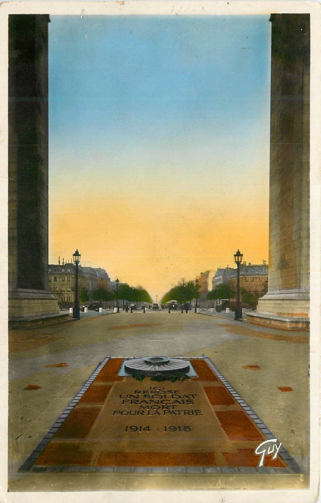 CPA Paris et Ses Merveilles Tombeau du Soldat Inconnu
