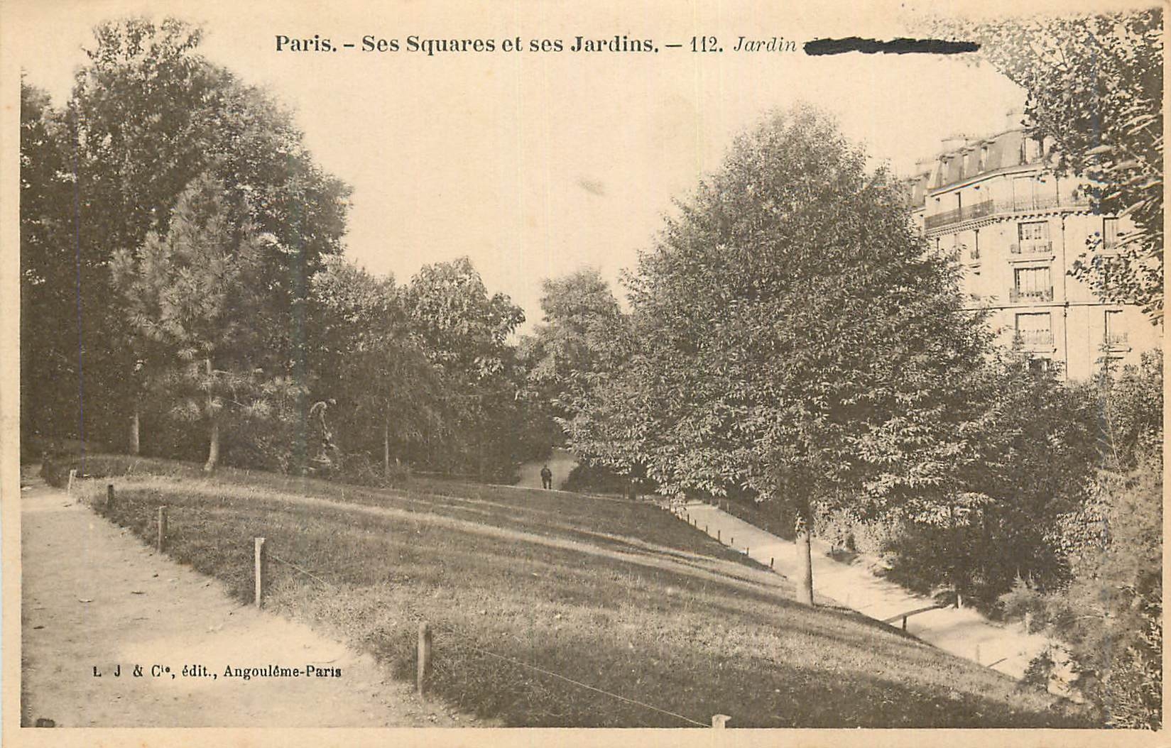 CPA Paris Ses Squares et ses Jardins