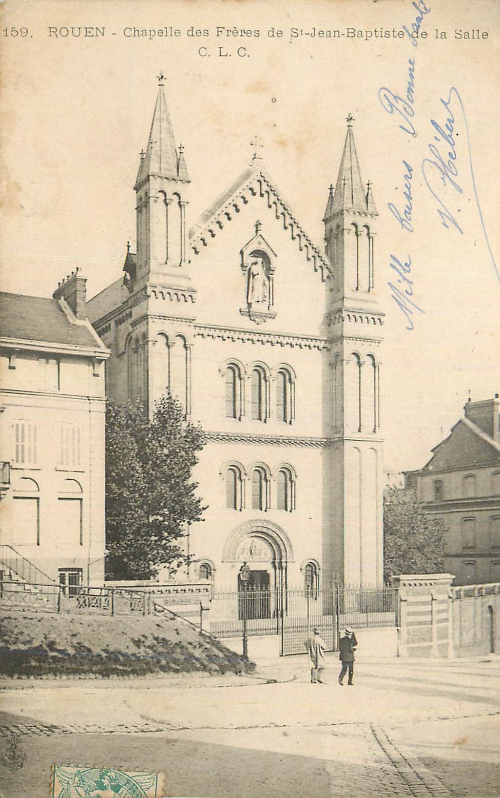 CPA Rouen Chapelle des Freres de St Jean Baptiste de la Salle