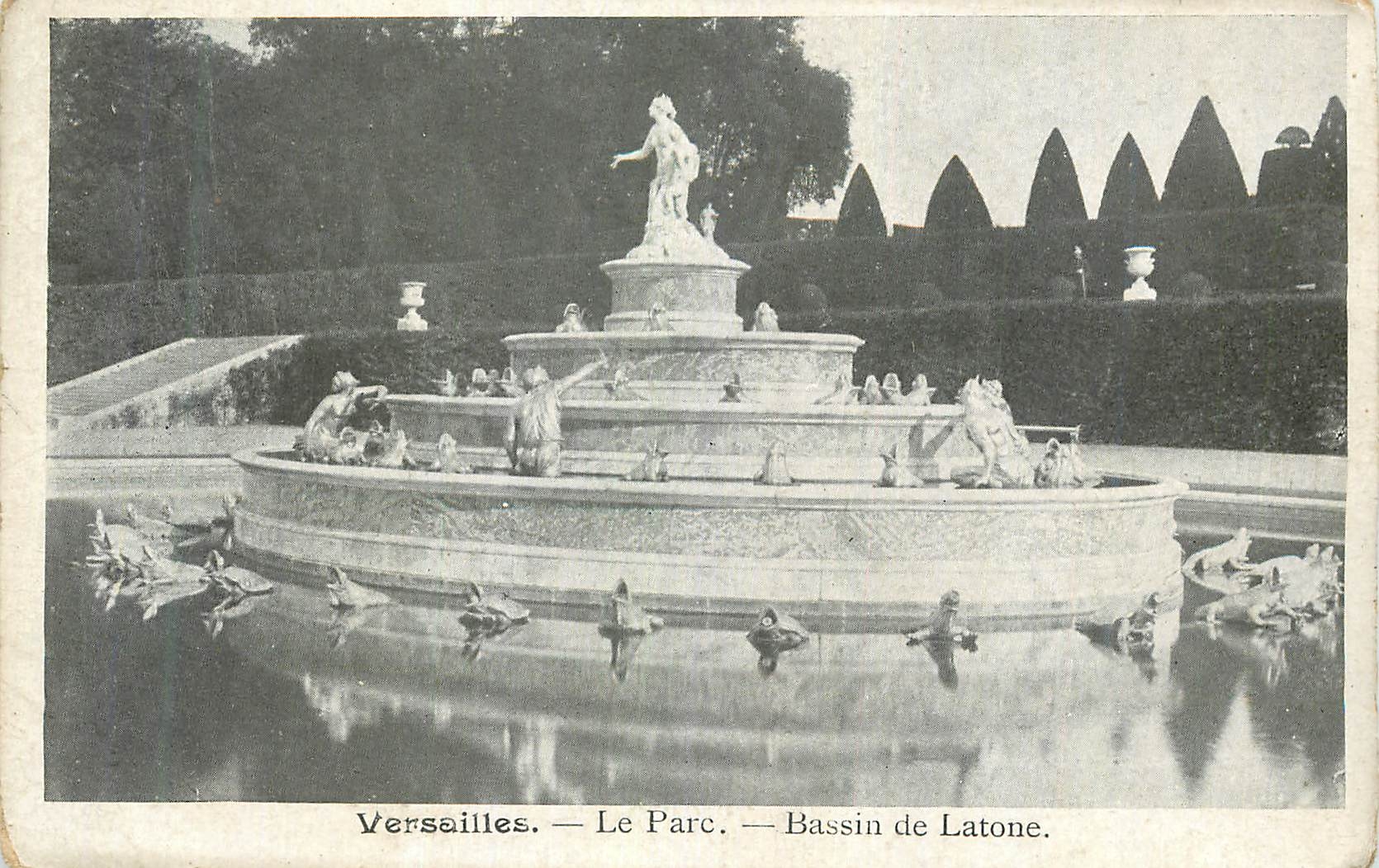 CPA Versailles le Parc Bassin de Latone