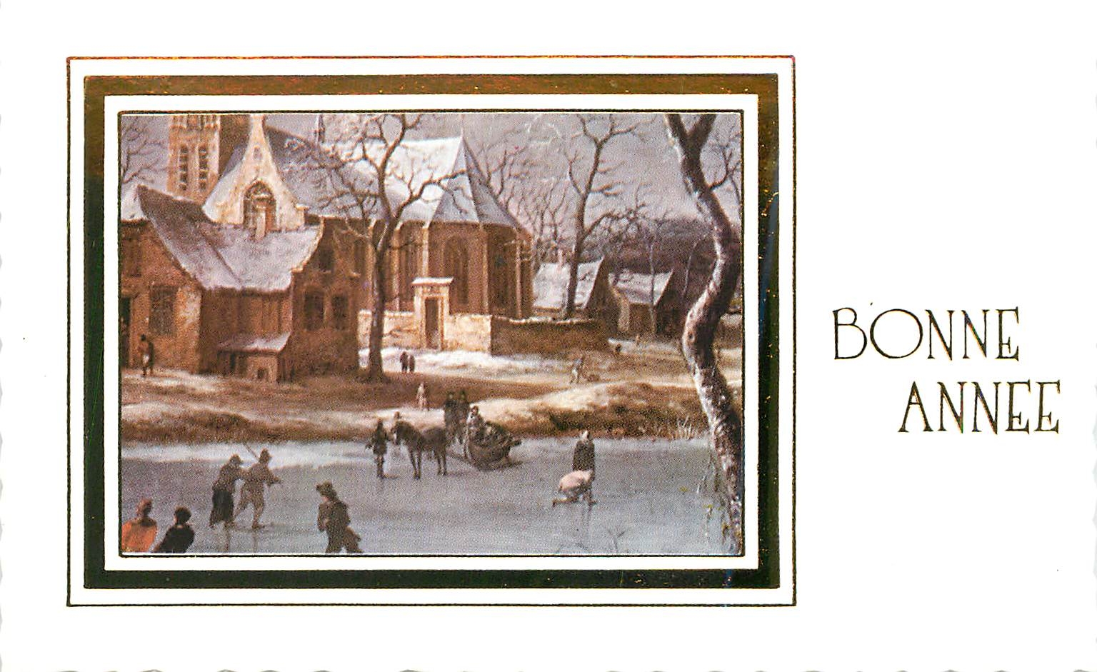 CPA Bonne Annee