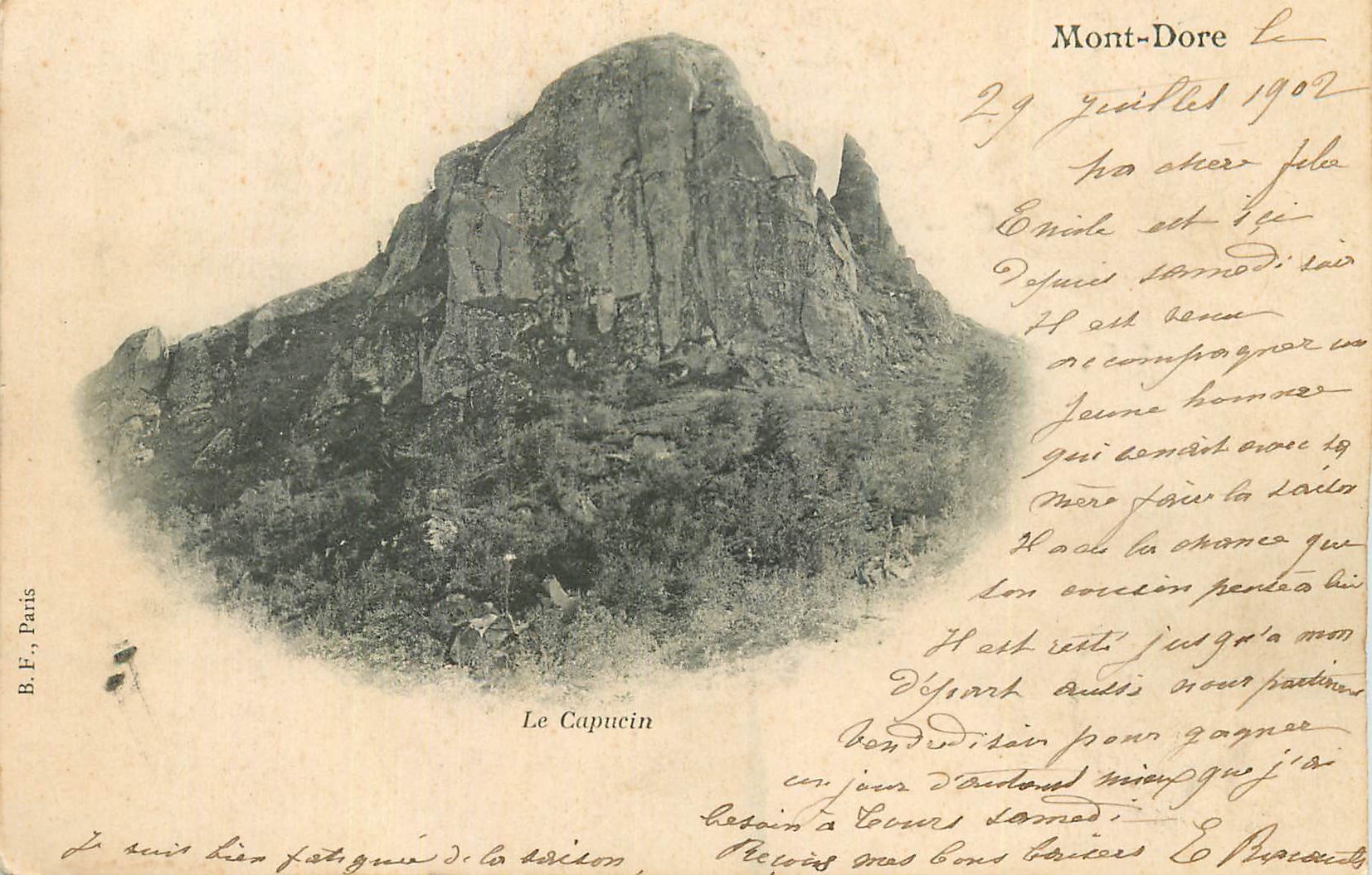 Le Capucin — Mont-Dore — B.F., Paris