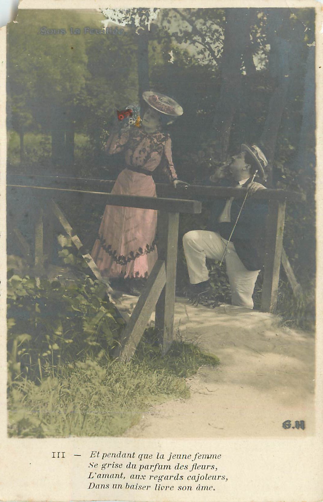 Sous la feuillée — Poème romantique — G.M. (éditeur)