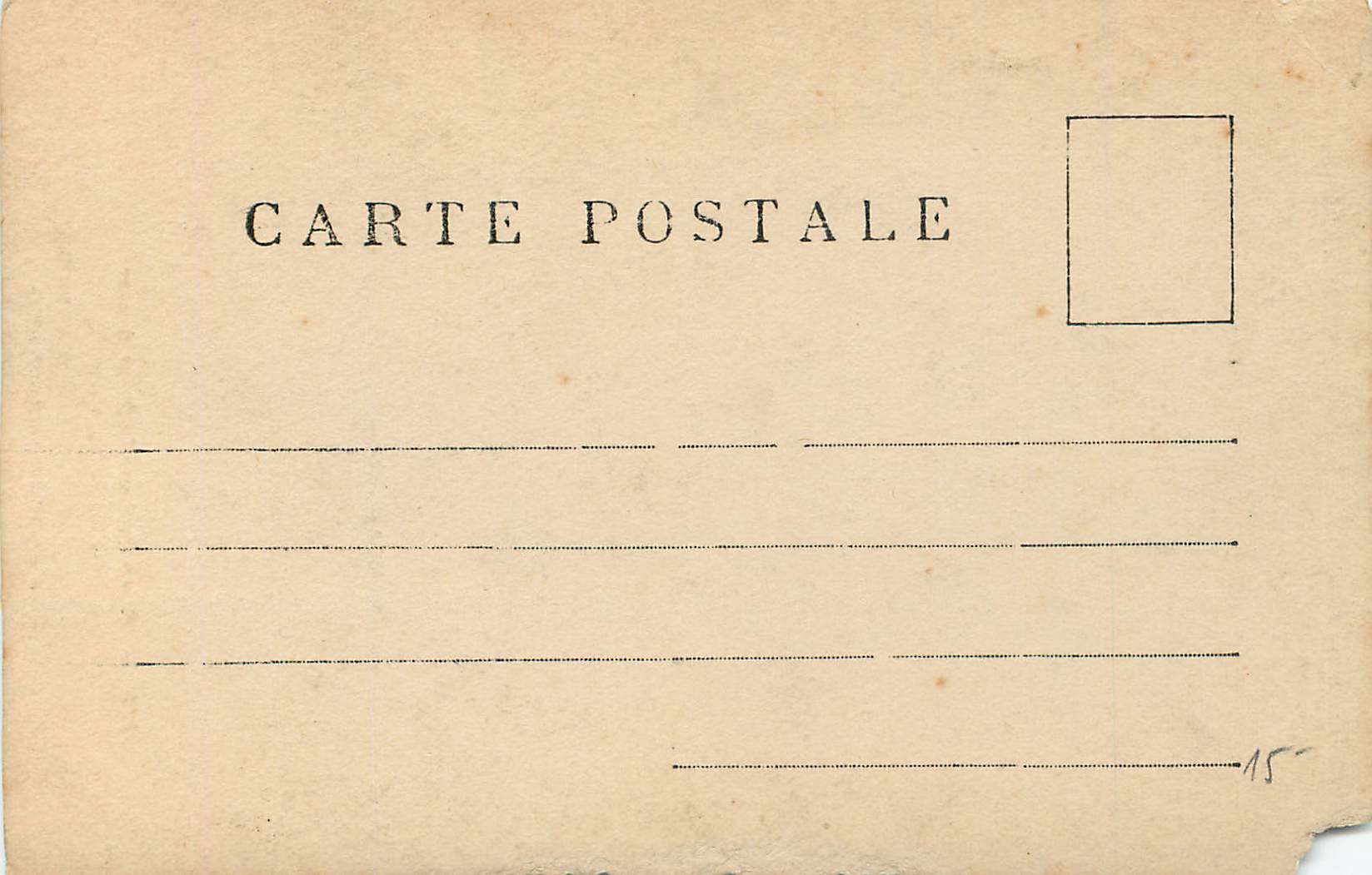 Sous la feuillée — Poème romantique — G.M. (éditeur) — Rückseite