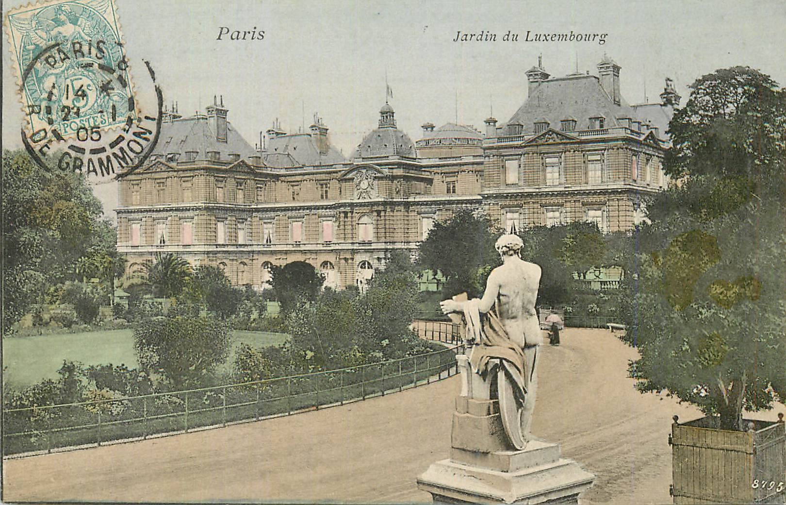 CPA Paris Jardin du Luxembourg