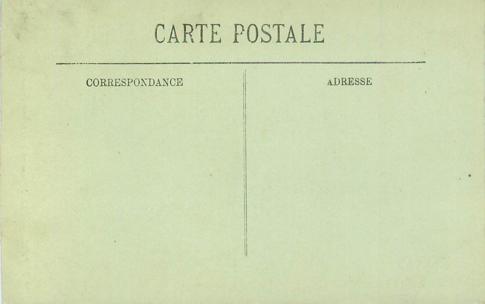 CPA Paris Porte Monumentale du Grand Palais — Rückseite