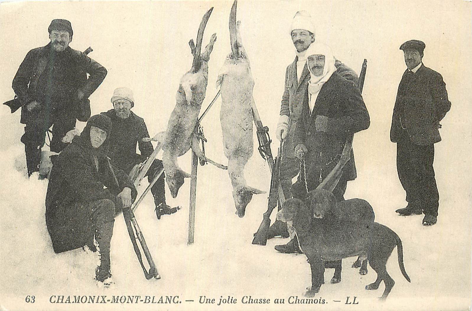 REPRO Chamonix Mont Blanc Une Jolie Chasse au Chamois