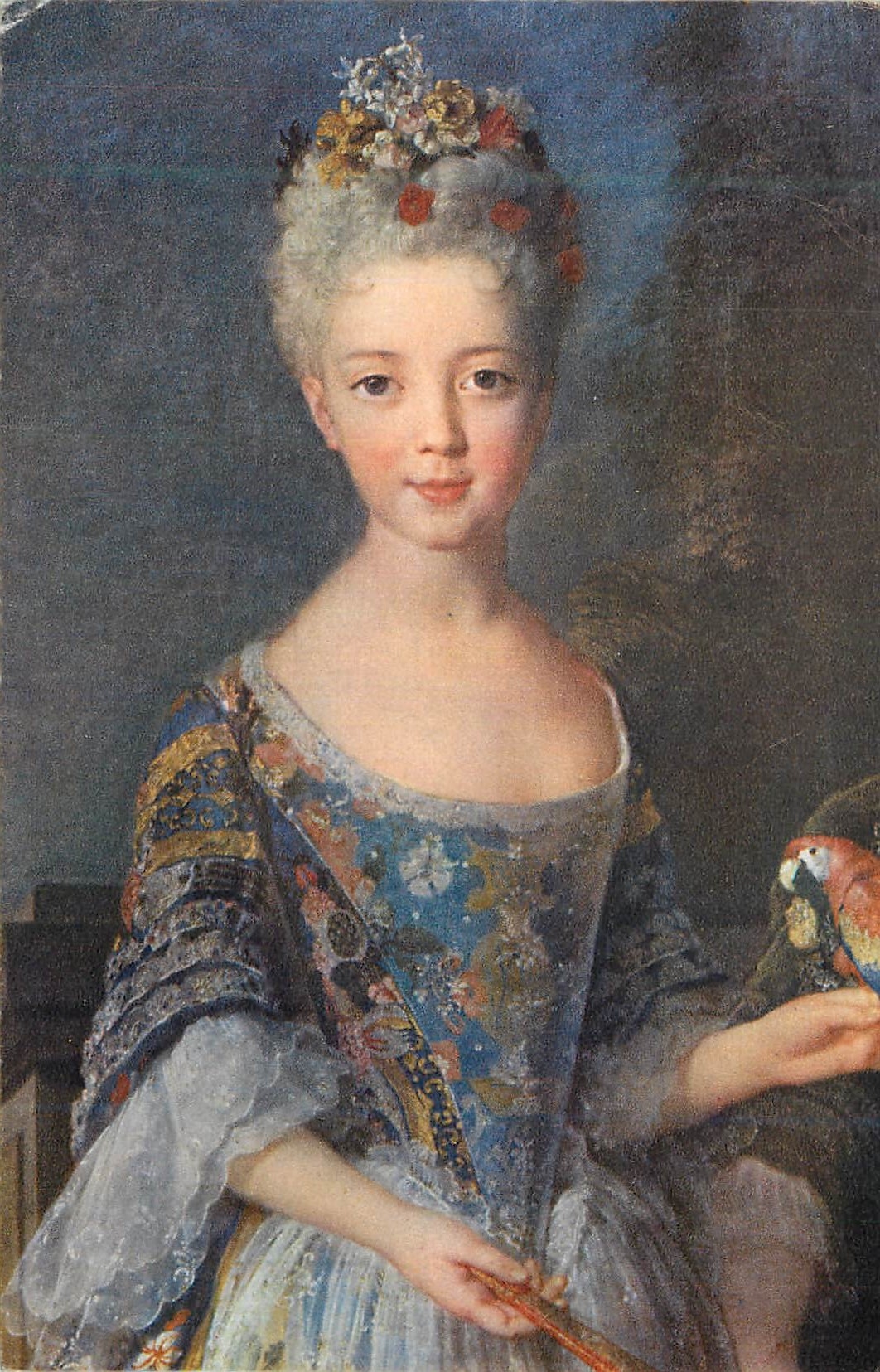 CPA Comite National de l'Enfance Portrait de catherine de Bethisy (Detail) Musee de Versailles