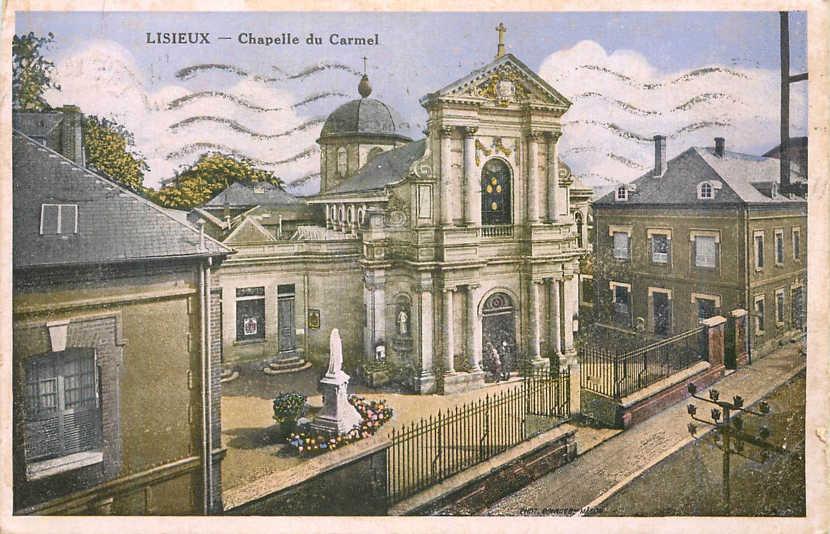 Lisieux — Chapelle du Carmel — Éditeur : Phot. G. Gougeard, Lisieux